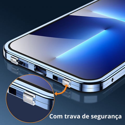 Case Samsung Magnética Blindada - Dupla Proteção 360º com Tela de Privacidade