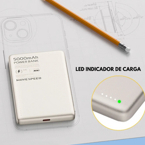 Carregador Magnetico SALSPEED Power Bank Portatil Sem Fio Para iPhone Samsung Xiaomi 10000