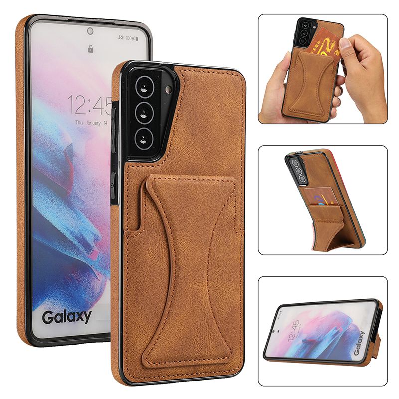 Capa de suporte de slot de cartão de luxo para Samsung