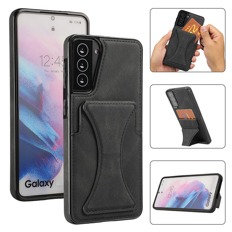 Capa de suporte de slot de cartão de luxo para Samsung