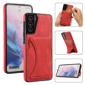 Capa de suporte de slot de cartão de luxo para Samsung