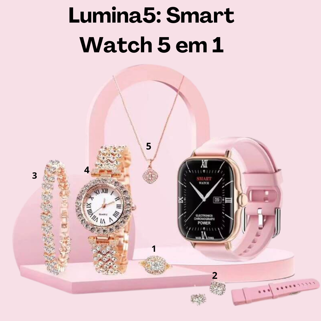 Lumina5: Smart Watch - COMPRE 1 LEVE 5