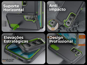 Capa Samsung Anti Impacto com Suporte Horizontal Ultra Proteção - LANÇAMENTO