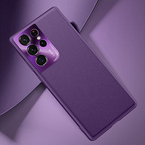 Capa de couro ultrafina para Samsung LANÇAMENTO