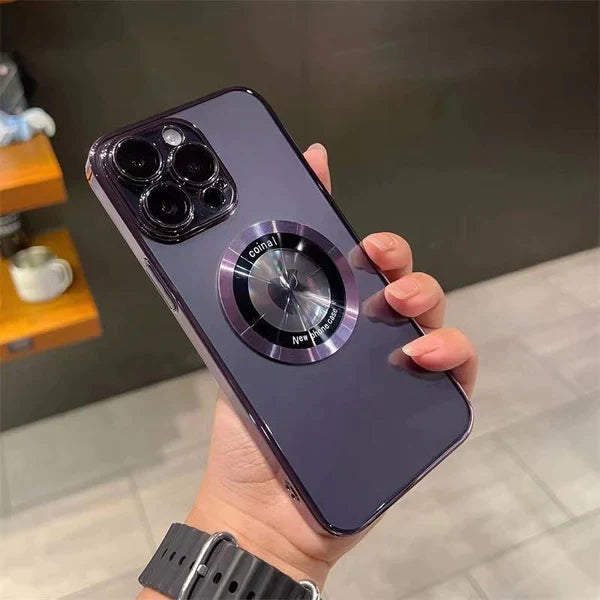 Case para iPhone 10 ao 15pro - Magnetic Luxury 50% OFF + Frete Grátis