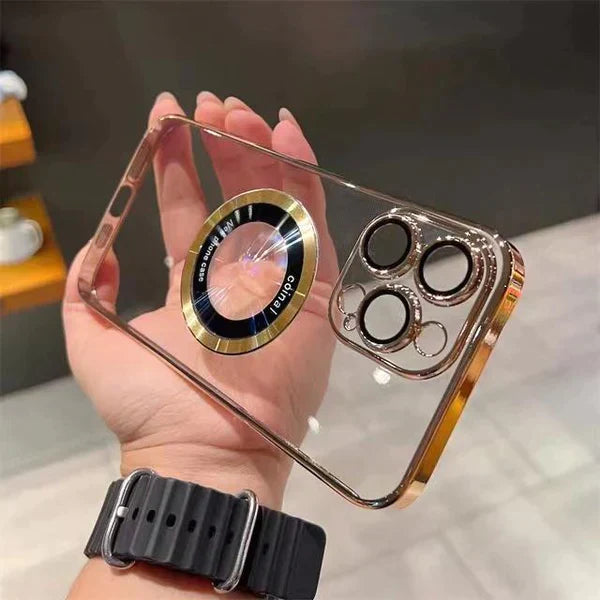 Case para iPhone 10 ao 15pro - Magnetic Luxury 50% OFF + Frete Grátis