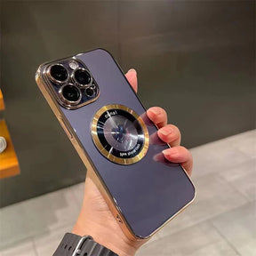 Case para iPhone 10 ao 15pro - Magnetic Luxury 50% OFF + Frete Grátis